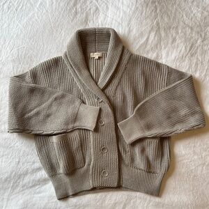OZMA sloan cardigan in lichen